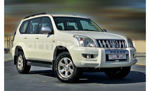 Buy Import Toyota Prado White Car in Import - Dubai in Harare