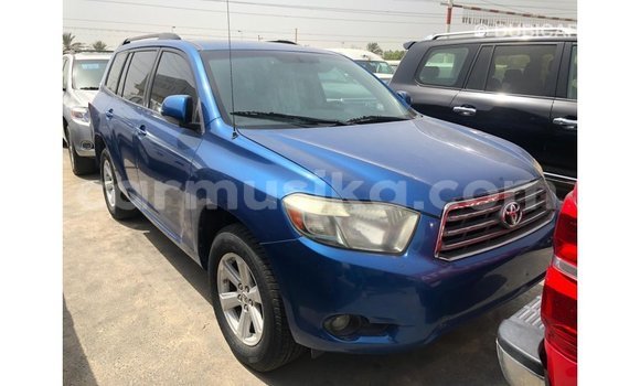 Buy Import Toyota Highlander Blue Car in Import - Dubai in Harare Buy Import Toyota Highlander Blue Car in Import - Dubai in Harare
