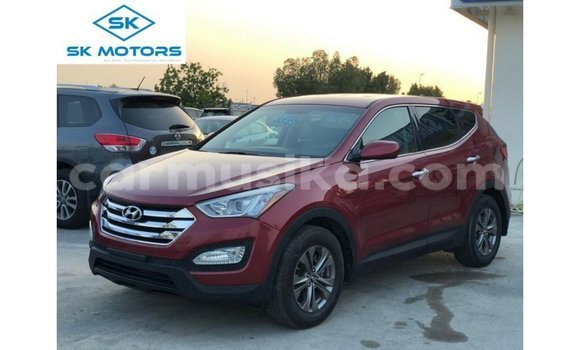 Nunua Imported Hyundai Santa Fe Nyekundu Gari ndani ya Import - Dubai nchini Harare