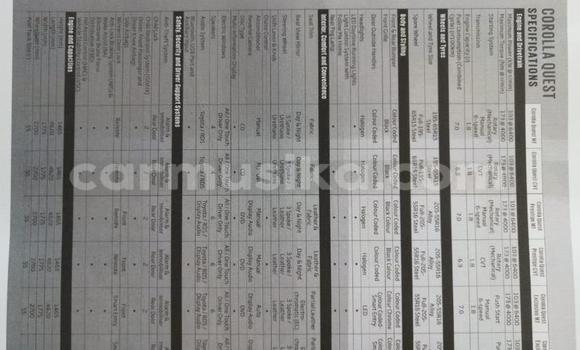 Acheter Occasion Voiture Toyota Corolla Rouge à Beitbridge, Matabeleland South Acheter Occasion Voiture Toyota Corolla Rouge à Beitbridge, Matabeleland South