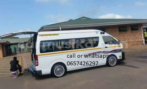 Nunua Ilio tumika Toyota Hiace Nyeupe Gari ndani ya Beitbridge nchini Matabeleland Kusini