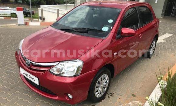 Buy Used Toyota Etios Red Car in Beitbridge in Matabeleland South