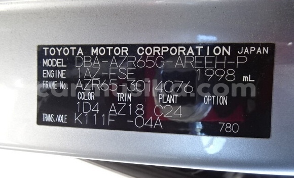 Acheter Occasion Voiture Toyota Noah Gris à Beitbridge, Matabeleland South Acheter Occasion Voiture Toyota Noah Gris à Beitbridge, Matabeleland South