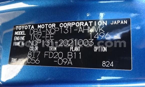 Acheter Occasion Voiture Toyota Vitz Bleu à Beitbridge, Matabeleland South Acheter Occasion Voiture Toyota Vitz Bleu à Beitbridge, Matabeleland South