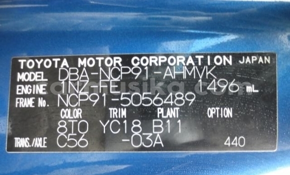 Buy Used Toyota Vitz Blue Car in Beitbridge in Matabeleland South Buy Used Toyota Vitz Blue Car in Beitbridge in Matabeleland South