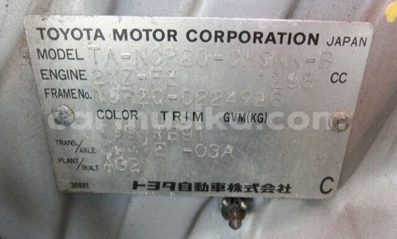 Acheter Occasion Voiture Toyota FunCargo Gris à Beitbridge, Matabeleland South Acheter Occasion Voiture Toyota FunCargo Gris à Beitbridge, Matabeleland South