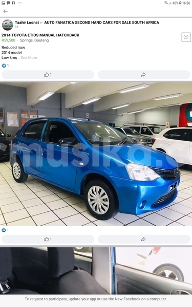 Big with watermark toyota etios harare harare 24719