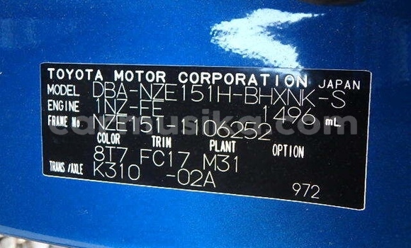 Tenga Tsaru Toyota Auris Bhuruu Mota in Beitbridge in Matabeleland South Tenga Tsaru Toyota Auris Bhuruu Mota in Beitbridge in Matabeleland South