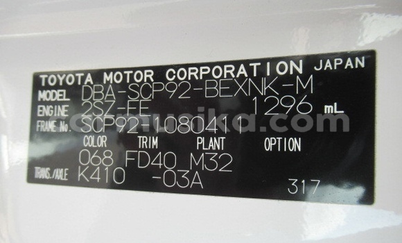 Buy Used Toyota Belta White Car in Beitbridge in Matabeleland South Buy Used Toyota Belta White Car in Beitbridge in Matabeleland South