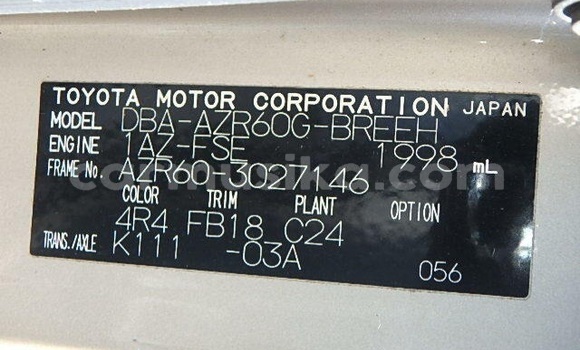 Acheter Occasion Voiture Toyota Voxy Beige à Beitbridge, Matabeleland South Acheter Occasion Voiture Toyota Voxy Beige à Beitbridge, Matabeleland South