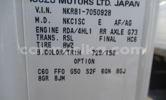 Acheter Occasion Utilitaire Isuzu Elf Blanc à Beitbridge, Matabeleland South Acheter Occasion Utilitaire Isuzu Elf Blanc à Beitbridge, Matabeleland South