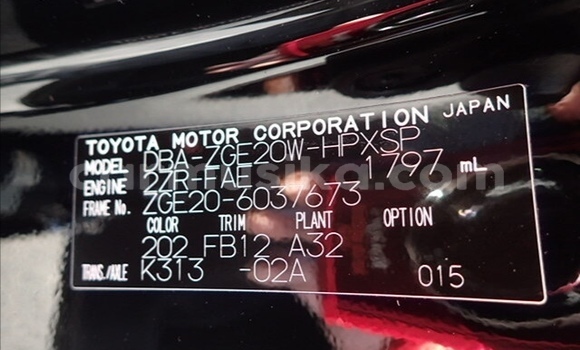 Acheter Occasion Voiture Toyota Wish Noir à Beitbridge, Matabeleland South Acheter Occasion Voiture Toyota Wish Noir à Beitbridge, Matabeleland South