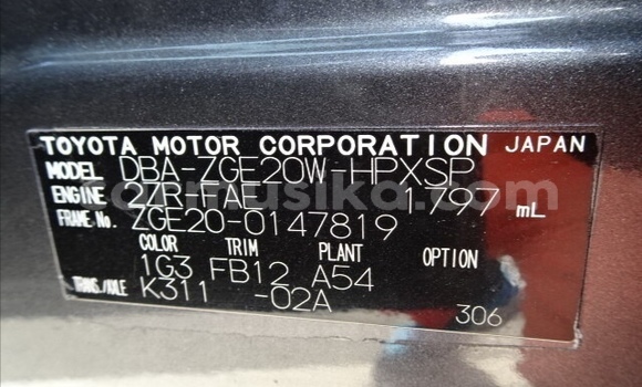 Acheter Occasion Voiture Toyota Wish Autre à Beitbridge, Matabeleland South Acheter Occasion Voiture Toyota Wish Autre à Beitbridge, Matabeleland South