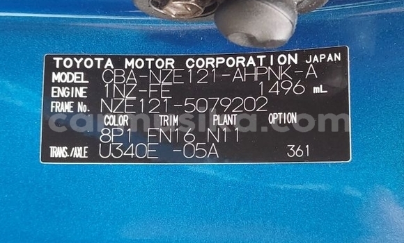 Acheter Occasion Voiture Toyota Runx Bleu à Beitbridge, Matabeleland South Acheter Occasion Voiture Toyota Runx Bleu à Beitbridge, Matabeleland South