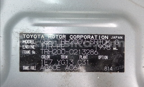 Acheter Occasion Voiture Toyota Hiace Gris à Beitbridge, Matabeleland South Acheter Occasion Voiture Toyota Hiace Gris à Beitbridge, Matabeleland South