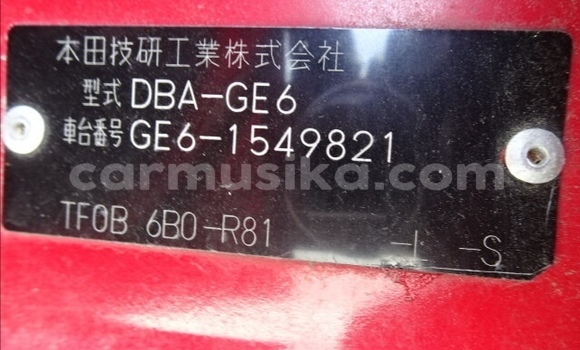 Acheter Occasion Voiture Honda Fit Rouge à Beitbridge, Matabeleland South Acheter Occasion Voiture Honda Fit Rouge à Beitbridge, Matabeleland South