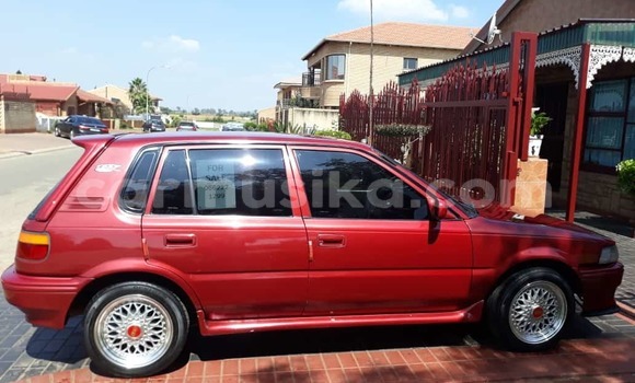 Buy Used Toyota Tercel Red Car in Beitbridge in Matabeleland South