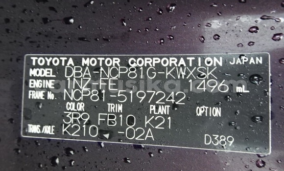 Buy Used Toyota Sienta Other Car in Beitbridge in Matabeleland South Buy Used Toyota Sienta Other Car in Beitbridge in Matabeleland South