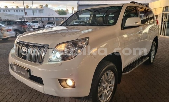 Buy Used Toyota Land Cruiser Prado White Car in Beitbridge in Matabeleland South