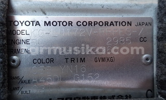 Tenga Tsaru Toyota Hiace Chena Mota in Beitbridge in Matabeleland South Tenga Tsaru Toyota Hiace Chena Mota in Beitbridge in Matabeleland South