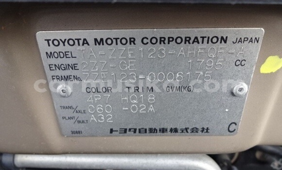 Acheter Occasion Voiture Toyota Runx Beige à Beitbridge, Matabeleland South Acheter Occasion Voiture Toyota Runx Beige à Beitbridge, Matabeleland South