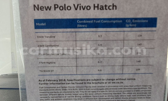 Acheter Neuf Voiture Volkswagen Polo Gris à Beitbridge, Matabeleland South Acheter Neuf Voiture Volkswagen Polo Gris à Beitbridge, Matabeleland South