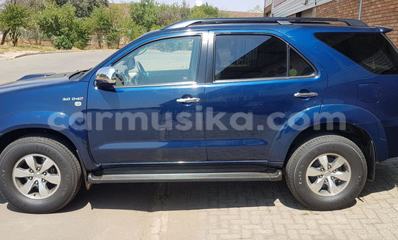 Buy Used Toyota Fortuner Blue Car in Beitbridge in Matabeleland South Buy Used Toyota Fortuner Blue Car in Beitbridge in Matabeleland South